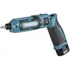 Image de Makita TD022DSE TD022DSE Slagmoersleutel 7.2 V 1.5 Ah Li-ion Incl. 2 accus, Incl. tas