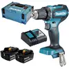 Image de Makita DDF485RFJ DDF485RFJ Accu-schroefboormachine 18 V 3 Ah Li-ion Incl. 2 accus, Incl. koffer, Incl. lader