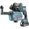 Image de Makita DHR182RTWJ Marteau combiné SDS Plus avec batterie 18 V + chargeur de puissance max. 1,7 joule) Bleu