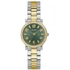 Image de GUESS Montre pour femme Fawn en acier inoxydable, Multicolore/Doré, Classique