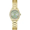 Image de RELOJ GUESS - MINI LUNA Cuarzo / 3 ATM Color esfera: Verde Tamaño de la caja: 30,00