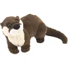 Image de Wild Republic 10859 10879 Peluche Poisson Loutre Cuddlekins Doudou 20 cm