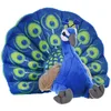 Image de Wild Republic 13812 Peluche paon Cuddlekins Peluche 30 cm Vert/bleu 30 cm