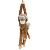 Image de Wild Republic 14480 Republic 15264 - Peluche - Hanging Monkey - Tête de mort - Maman avec bébé - 51 cm