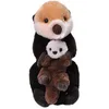 Image de Wild Republic Mom and Baby Loutre De Mer, Animal en Peluche, 38 cm, Idée Cadeau pour Enfants, Animal en Peluche, Jouet Écologique, Rembourré de Bouteilles d Eau Recyclées