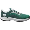 Image de Wilson Chaussures de tennis Hurakn Pro pour homme, vert persistant/blanc/noir, 40 EU, Evergreen Blanc Noir, 39.5 EU