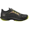 Image de Wilson Chaussures de tennis Hurakn Pro pour homme, noir/vert citron/faucon, pointure 45 EU, Faucon noir vert citron, 43.5 EU