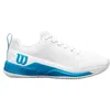 Image de Wilson Rush PRO Chaussures de tennis pour homme Blanc/blanc/bleu atomique, 40 EU, Blanc, blanc, bleu atomique, 39.5 EU