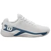 Image de Wilson Rush PRO Extra Duty Chaussures de tennis pour homme, blanc/bleu de Chine/bouleau argenté, 41 EU, Bouleau argenté blanc de Chine, 41 EU