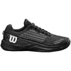 Image de Wilson Rush PRO Extra Duty Chaussures de tennis pour homme Noir/blanc Pointure 45, noir noir blanc, 44 EU