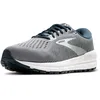 Image de Brooks Chaussures de course Addiction Gts 15 pour femme, Gris, bleu marine, turquoise, 37.5 EU X-large