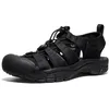 Image de KEEN Newport H2 Homme Sandale, Triple Black, 41 EU