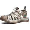 Image de KEEN Whisper Sandales de trekking et de randonnée pour femme, BRON, 41 EU
