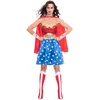 Image de amscan 9906147 Déguisement Wonder Woman pour femme sous licence officielle Taille 42-44