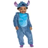 Image de Lilo & Stitch | Déguisement Stitch Deluxe pour Bébé | Taille 12-18 mois | Costume Et Accessoire Chapeau Stitch | Licence officielle Disney | Confort | Pour Haloween et Anniversaire | Idée Cadeau Bébé