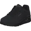 Image de SKECHERS 73690 STAND ON AIR noir noir chaussures femme sneakers lacets mémoire de forme 39