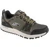 Image de Skechers Escape Plan Homme Baskets Bas, Olive Leather Mesh Black Trim Olbk, 44 EU