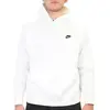 Image de Nike Men's Hooded Long Sleeve Top M Nsw Club Hoodie Po Bb, White/White/Black, BV2654-100, 2XL