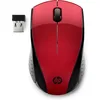 Image de HP Souris 220 (sans fil, gaucher et droitier) rouge, 9,48 x 5,7 x 3,91 cm