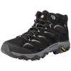 Image de Merrell Bottes de randonnée Moab 3 Mid GTX pour homme, noir/gris, 46.5 EU
