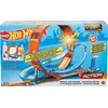 Image de Hot Wheels Action coffret Looping Infernal de 70 cm de large avec lanceur pour courses et cascades, voiture incluse, jouet pour enfant, HCB00