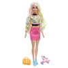 Image de Barbie Révéler L´ensemble De Couleurs Du Cadeau Néon Tie-dye Poupée Fleur