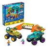 Image de Mega Hot Wheels Jeu De Construction Hot Wheels Monster Trucks Pista Mega Wrex