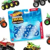 Image de Hot Wheels Monster Trucks Gros Engins Camion à l’échelle 1/64 avec 6 roues pour transporter ou remorquer d’autres véhicules (Modèle aléatoire), HWN86