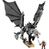 Image de Mattel Jeu De Construction The Elder Scrolls V Skyrim Mega Alduin The World Eater
