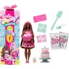 Image de Barbie Party Unboxed JFG71 Série anniversaire d'animaux de compagnie avec coeurs brillants Poupée et accessoires Ensemble de 10 surprises comme changement de couleur et fonction de décoration de