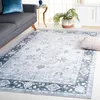 Image de Safavieh Distressed Arizona Collection Tapis lavable en machine et antidérapant, idéal pour les zones très fréquentées, collection Arizona, poils courts, gris et ivoire, 160 x 230 cm