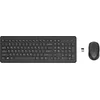 Image de HP 330 Combinaison clavier et souris sans fil - (1600 DPI, port USB-A, indicateurs LED, touches raccourcies, Windows 10), couleur noire, langue : anglais