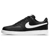 Image de NIKE Court Vision Low, Chaussure de Basketball Homme, Noir blanc, 46 EU
