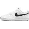 Image de NIKE Court Vision Low, Chaussure de Basketball Homme, blanc noir, 45.5 EU