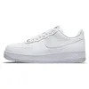 Image de Nike Baskets Air Force 1, Blanc Noir Métallique Argent Blanc, 38.5 EU