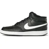 Image de Nike Court Vision Mid Next Nature Homme Chaussure de basketball Chaussure de tennis, Black White Black Black, 41 EU