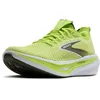 Image de BROOKS Hyperion 3 Baskets Homme 44 EU, Sunny Lime Olive White, 44 EU