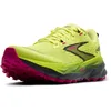 Image de BROOKS Cascadia 19, Baskets pour femme, 37.5 EU, Sunny Lime Black Magenta, 37.5 EU