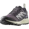 Image de Salomon WANDER Femme Chaussures de randonnée, Moonscape / Black / Pastel Lilac, 36 EU