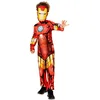 Image de Rubies Costume Iron Man pour enfant, costume imprimé et masque, officiel Marvel, Costume durable Green Collection, pour Halloween, Noël, carnaval et anniversaire.