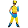 Image de rubie's Wolverine Costume classique pour garçons et filles, avec lames et masque, louverine, licence officielle Marvel Deadpool 3 pour carnaval, Halloween, cosplay, fêtes