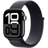 Image de Apple Watch Series 10 GPS + Cellular 42 mm Aluminium kast Sport Loop Inktzwart