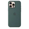Image de Apple Coque en silicone avec MagSafe pour iPhone 16 Pro Max - Vert lacustre        
