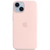 Image de Apple Coque en silicone avec MagSafe pour iPhone 14 - Rose craie        