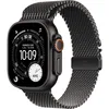 Image de Apple Watch Ultra 3 [GPS + Cellular 49 mm] Montre connectée course à pied et multisport avec boîtier titane Noir et Bracelet Milanais Noir. Communications satellite, suivi santé et activité