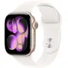 Image de Apple Watch Series 11 GPS + Cellular 42 mm Aluminium kast Sport Band Lichtroze S/M