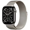 Image de Apple Watch Series 11 [GPS + Cellular 46 mm] Montre connectée avec boîtier Naturel et Bracelet Milanais Naturel. Score de sommeil, moniteur d’activité, suivi de la santé, écran toujours activé