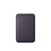Image de Apple Porte-cartes en tissage fin pour iPhone avec MagSafe - Violet nuit        