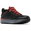 Image de Columbia Facet 75 Outdry (ancienne version) Chaussures de trekking et de randonnée basses pour homme, Noir et rouge ardent, 43.5 EU