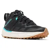 Image de Columbia Bottes de randonnée imperméables pour femme Facet 75 Mid Outdry, Black X Bright Aqua, 38.5 EU